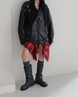 [UNISEX] APT オーバーサイズフィットライダージャケット
