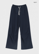 [MADE] Quble Wide-Leg Two-Tuck Banding Pants