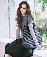 COWL NECK LAYERED LONG SLEEVE - CHARCOAL