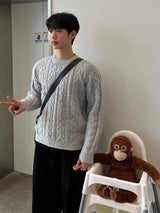 Cropped Cable Warm Knit (6 Colors)