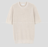  Jake Summer Daily Silket Hachi Round Short Sleeve Knit