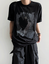 Love Gun Street Short-sleeved T-shirt