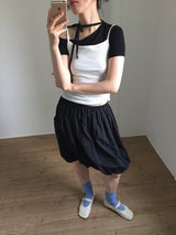 ウィークリードット ノースリーブ (3color)