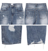 Rudd Distressed Washed Denim Pants