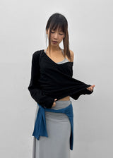 [MADE] Budri Deep V-Neck Knit