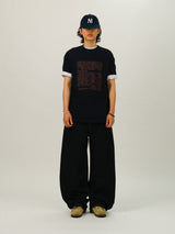 TWE レタリングプリンティング1/2Tシャツ