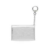 ハートロックキーリングマルチポーチカードウォレット Silver