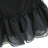 Luna Dot Frill Slip Top & Scarf Set 231629453