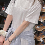 Dear Pendant Long Cotton Dress