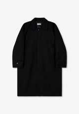 AE エッセンシャル ボタン ロングコート
