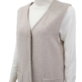 Mermaid long gilet (fur nothing)