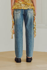 Twinkle Straight Denim Pants (BLUE)