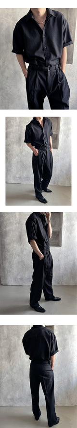 [SET UP가능] Minimal belt slacks(3color)