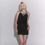  Ethnic Mini Skirt [black]