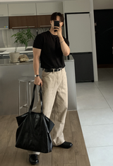 Hidden Air Mesh Muscle Fit Short Sleeve Ties