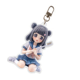 ブラッシュガールキーホルダー (Pigtails)