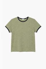 ストライプリンガーTシャツ