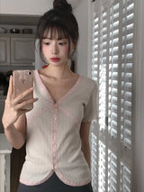 [Limited quantity] Vernis Lace Cardigan Tee