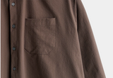 Summer Ice Seersucker Oversized Shirt