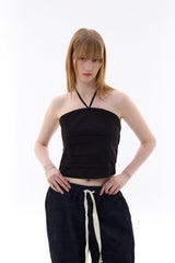 MELLIFLUOUS STRING TUBE TOP / BLACK