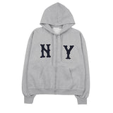 NY バルーンクロップHDジップアップ [3color]