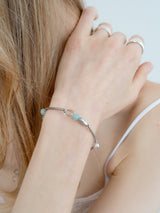 AQUA SHELL BRACELET_MINT