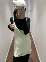 メロビスチェニットワンピース (3color)