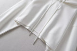More Basic Short Hooded T-shirt
