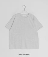 [unisex] Suzuna Basic Color Matching Roll-Up Short Sleeve Tee