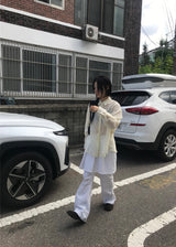 エアリーシアーシャツ