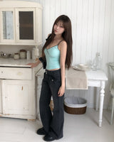 Hatin Flap Pocket Low Bootcut Denim Pants