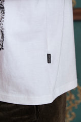 フレームロゴロングスリーブTシャツ / ホワイト