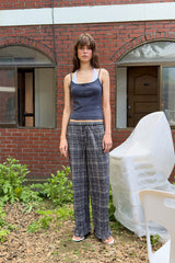 HENLEY BUTTON CAMISOLE - NAVY