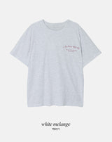 アンティークガーデングラフィック半袖Tシャツ(2color)