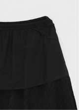 [MADE] Cottage Unbalanced Lace Skirt