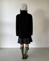 Big Button Half Coat