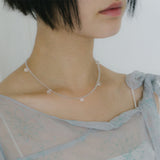 Clear dew necklace