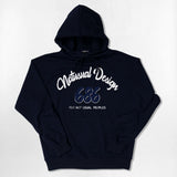 Blue 686 Font Over-fit Hoodie - 5COLOR