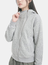 Noelle Asymmetric Hoodie Zip-Up