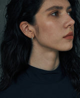 [925 silver] Deux.silver.195 / bout earring (silver)