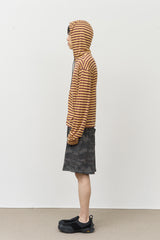 Robe Striped Zip Hoodie