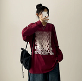 NT Gradient Noise Printed Long Sleeve Tee