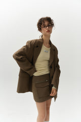 ov jacket (brown)