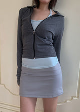 BASIC SPAN ZIP-UP (3color)