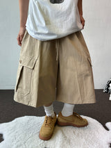 Mighty Hip Patch Cargo Bermuda Shorts 3color