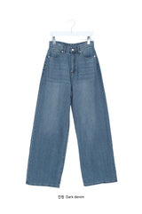 Beart Basic Wide Denim Pants
