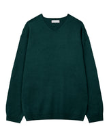 Washable Basic V-neck Knit