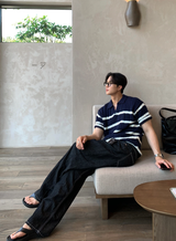 Chief Wish Dangara Open Collar Ban Pal Knit