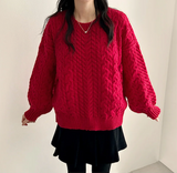 Sewing Dotom Balloon Fit Round Knit