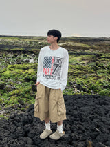 ザユニオングラフィック長袖Tシャツ (4 Colors)